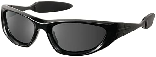 mosanana Wrap Around Y2K Sunglasses for Women and Men Model Freak