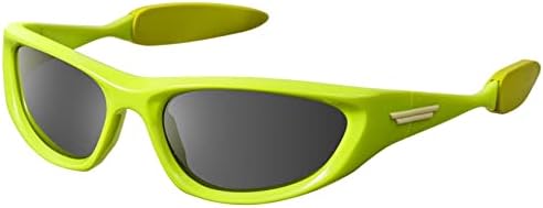 mosanana Wrap Around Y2K Sunglasses for Women and Men Model Freak