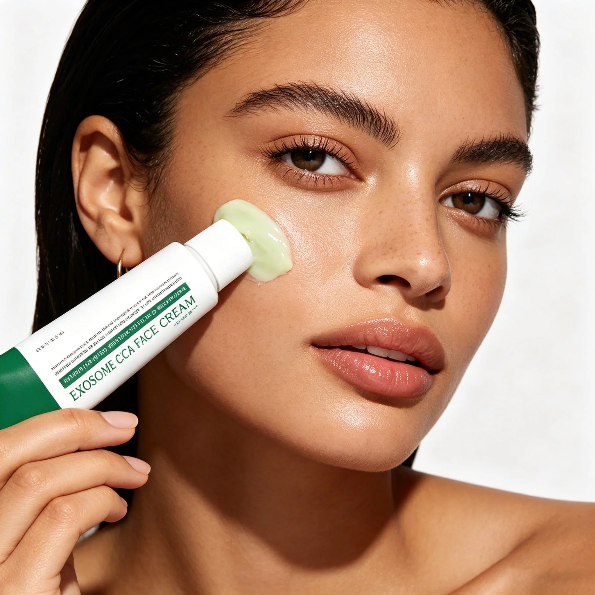 Centella Asiatica Cream Daily Soothing Moisturizing Whitening Anti-Wrinkle Organic Fast-Acting Lightweight Skincare for All Skin