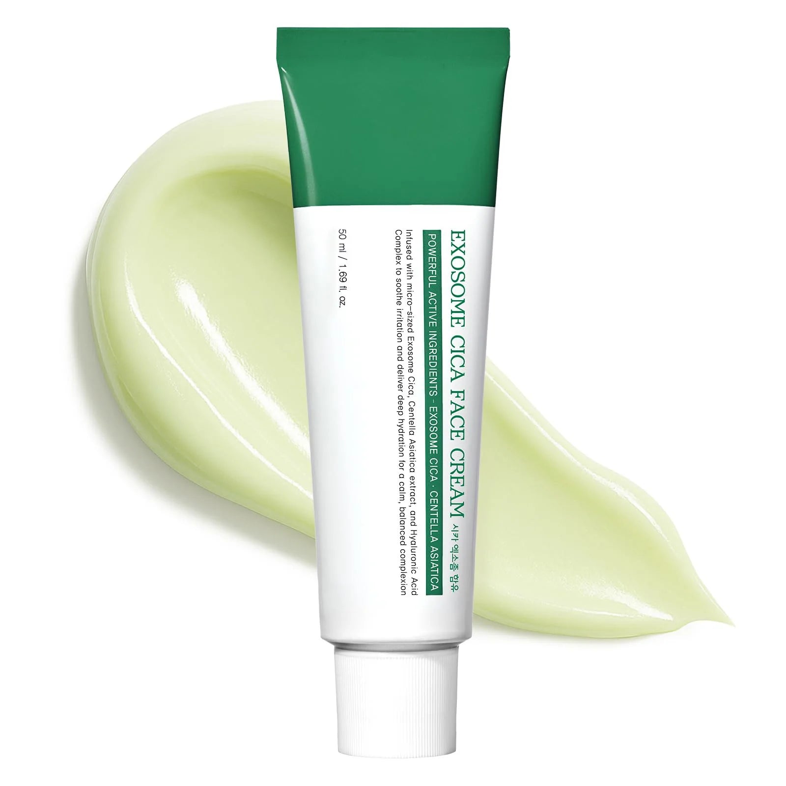 Centella Asiatica Cream Daily Soothing Moisturizing Whitening Anti-Wrinkle Organic Fast-Acting Lightweight Skincare for All Skin