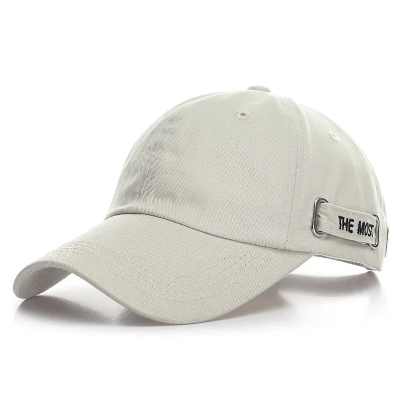 High Quality Korean Letters Versatile Casual Baseball Cap Summer Sunshade Trucker Hat for Men and Women