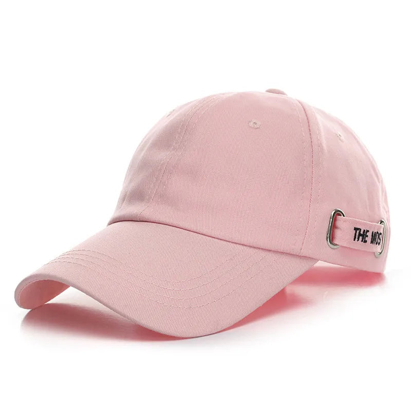 High Quality Korean Letters Versatile Casual Baseball Cap Summer Sunshade Trucker Hat for Men and Women