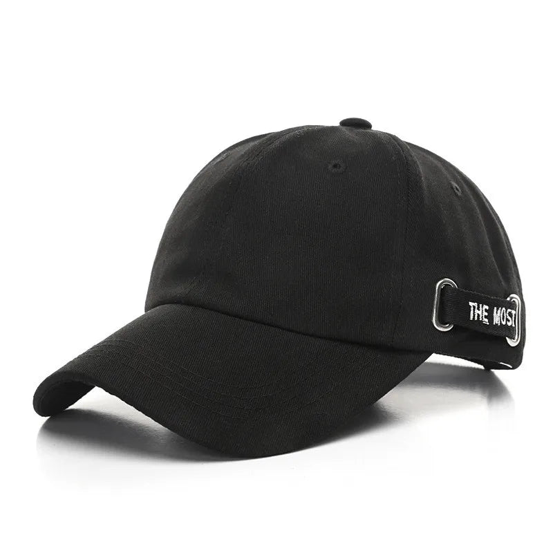 High Quality Korean Letters Versatile Casual Baseball Cap Summer Sunshade Trucker Hat for Men and Women