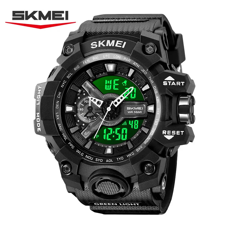 SKMEI  G Style Shock Waterproof Swimming Male Watch Sport Brand Electronic Watch Digital Couple Wristwatches