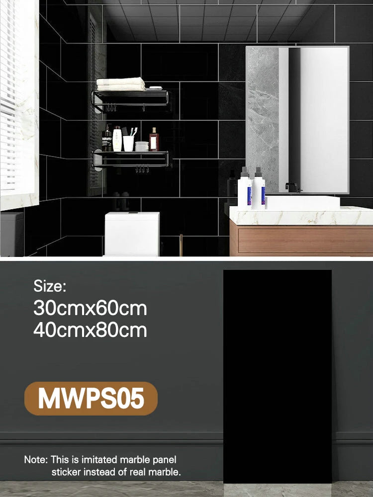 Modern High Glossy PVC Wall Panels Marble Look Eco-Friendly Non-Toxic Soundproof Geometric Waterproof Entertainment Living Room