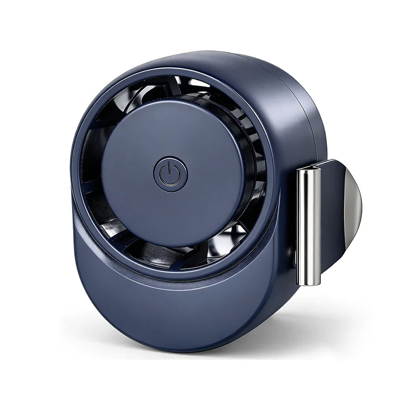 Summer 1200mAh 360 Rotation 25dB High Speed Wearable Portable Waist Clip Silent Mini Turbo Fan Household & Car Outdoor
