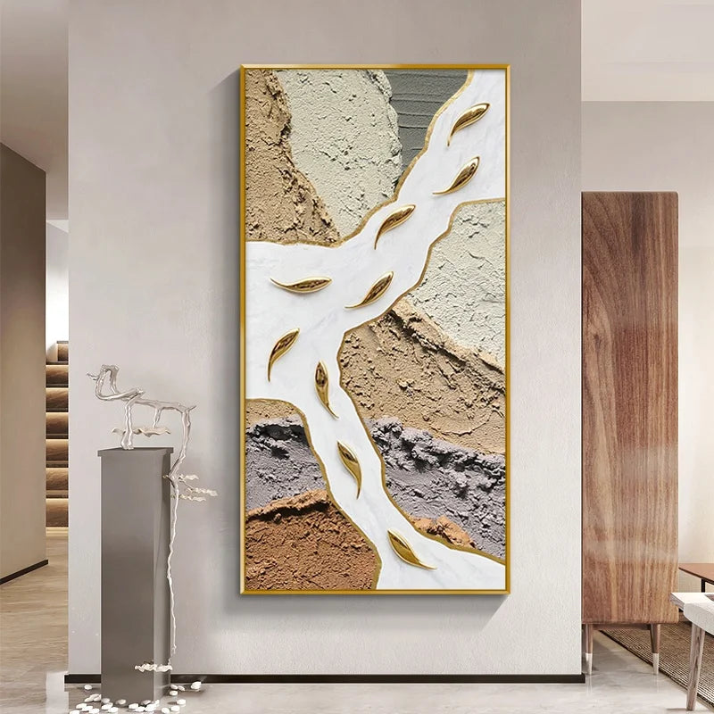 Modern Simple Abstract Fish Interior Design Ceramic Wall Art Home Decor Luxury Home Decor Accessories