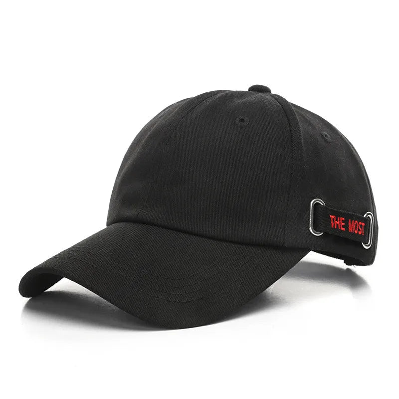 High Quality Korean Letters Versatile Casual Baseball Cap Summer Sunshade Trucker Hat for Men and Women