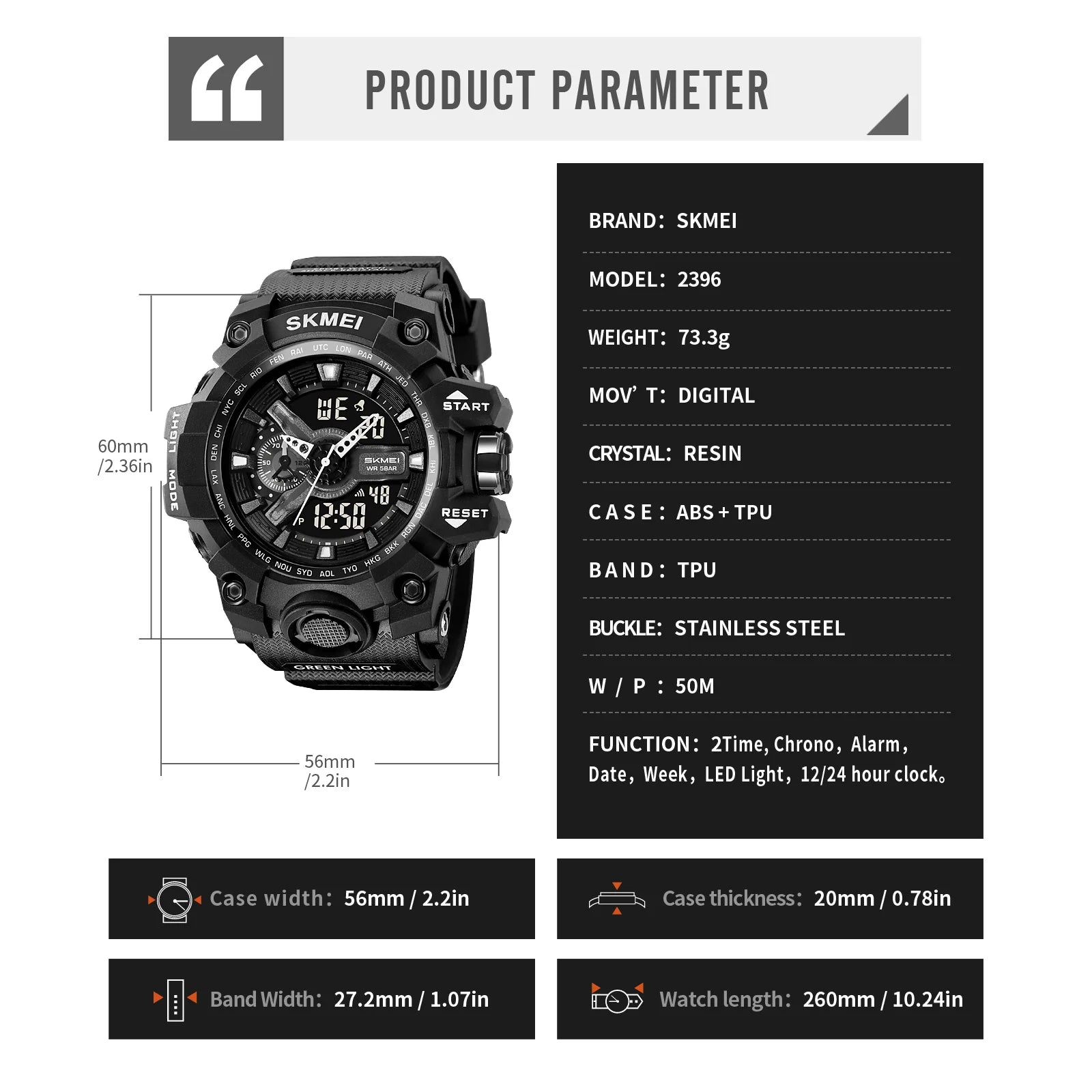 SKMEI  G Style Shock Waterproof Swimming Male Watch Sport Brand Electronic Watch Digital Couple Wristwatches