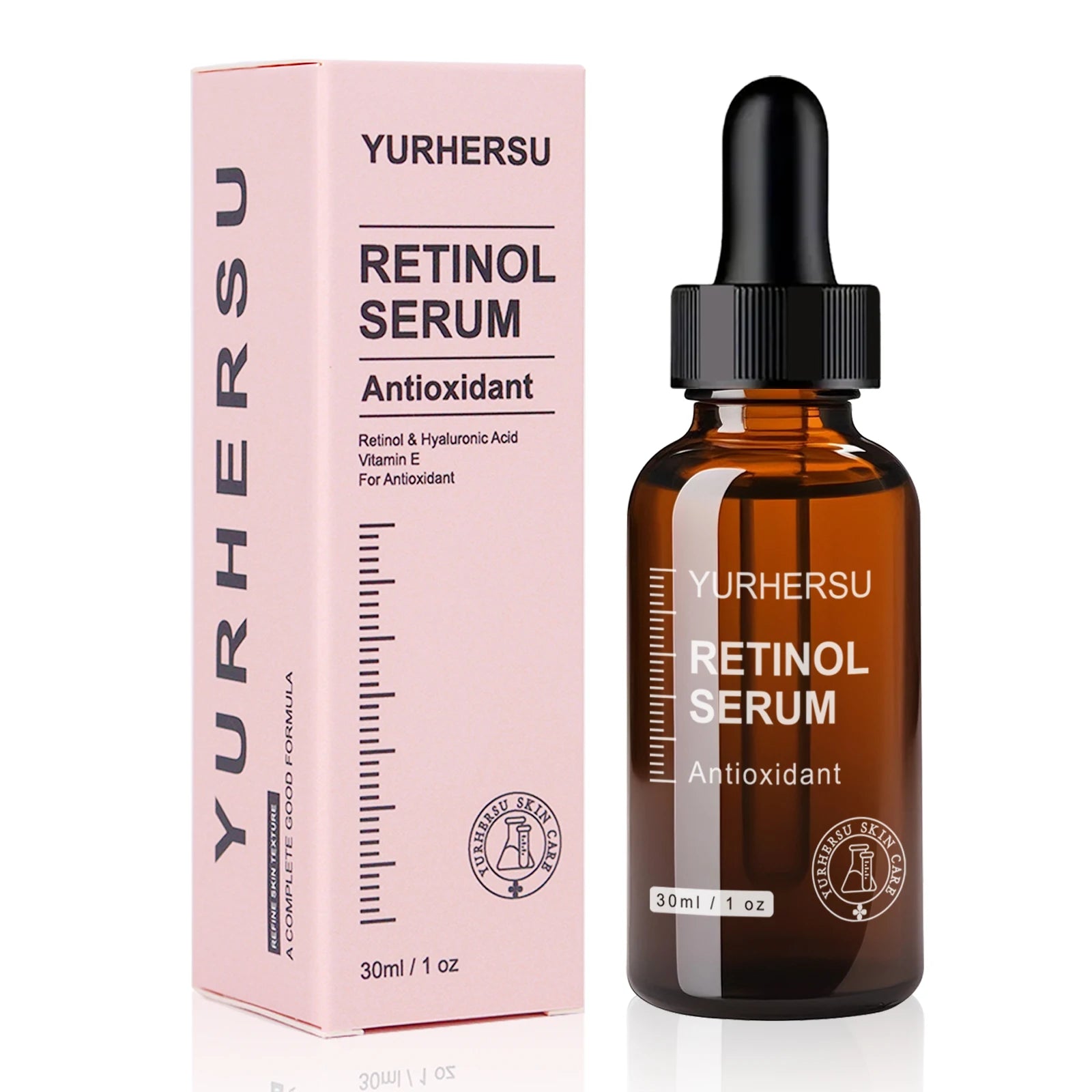 Retinol Skincare Set Anti-Aging Kit with Cream Serum Eye Cream Anti-Wrinkle Cleanser Serum Moisturizer