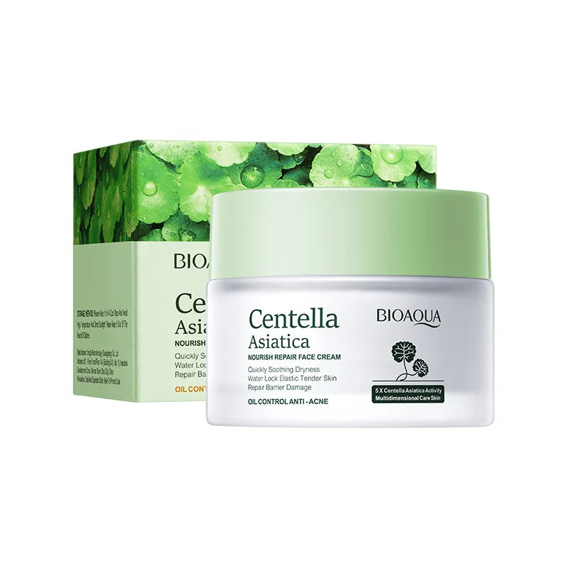 Bioaqua新款面部护肤礼品套装天然有机植物提取物Centella维生素c血清舒缓修复女性护肤套装