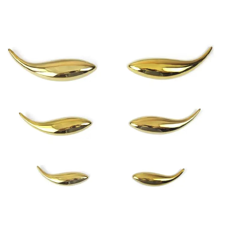 Modern Simple Abstract Fish Interior Design Ceramic Wall Art Home Decor Luxury Home Decor Accessories