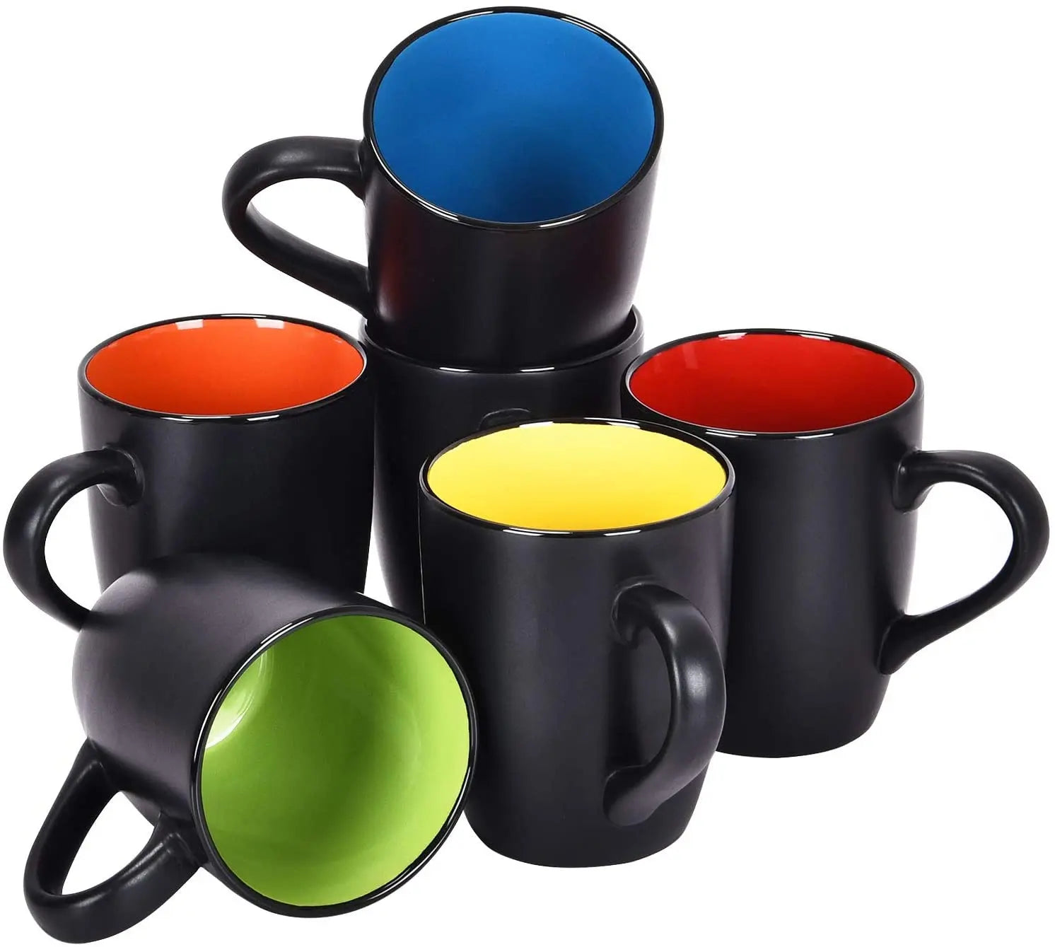 Wholesale Solid Color Mug Customized Stoneware Coffee Mug for Ceramic European Style Color