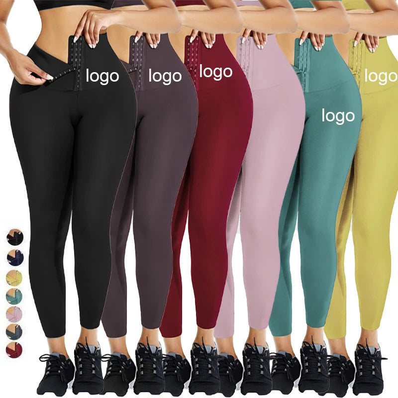 Women's High Waist Shapers Waist Trainer Corset Fitness Yoga Gym Shorts Leggings for Women Gym Sports Wear Yoga Pants
