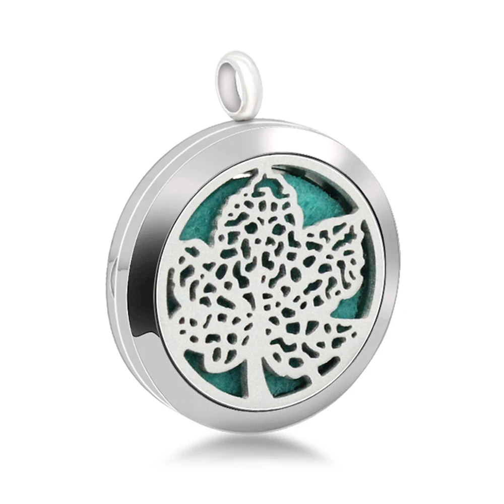 Essential Oil Diffuser Necklace – Stainless Steel Life Tree Pendant

Bring calm and elegance wherever you go with this beautifully crafted Life Tree aromatherapy pendant.