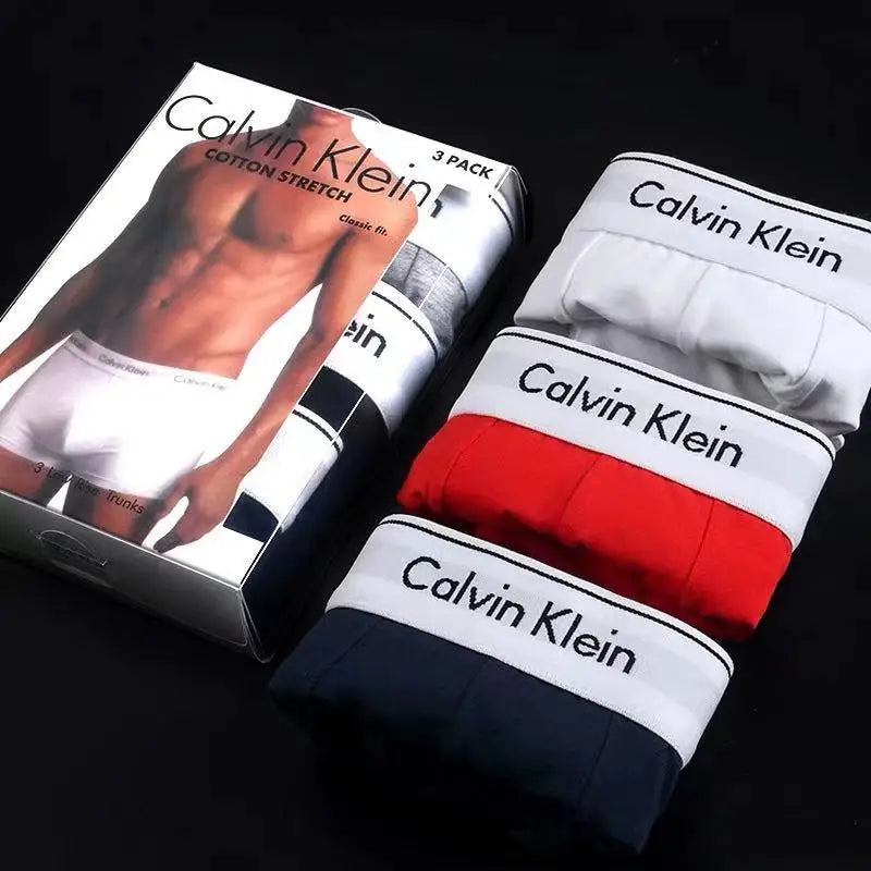 Minimum Quantity Men's Shorts White Adult Boxers Men's Logo Underwear