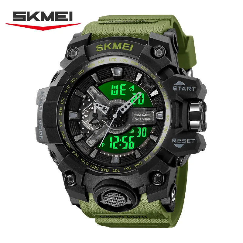 SKMEI  G Style Shock Waterproof Swimming Male Watch Sport Brand Electronic Watch Digital Couple Wristwatches