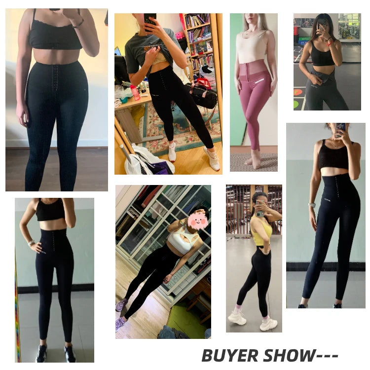 Women's High Waist Shapers Waist Trainer Corset Fitness Yoga Gym Shorts Leggings for Women Gym Sports Wear Yoga Pants
