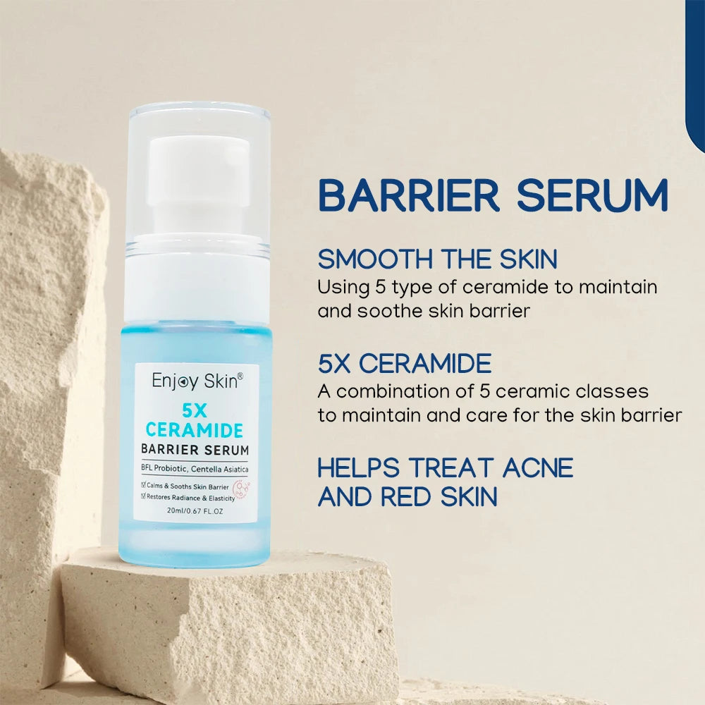 Natural Organic Face Care Moisturizing Repairing Rejuvenation Ceramide Hyaluronic Acid Face Cream Set