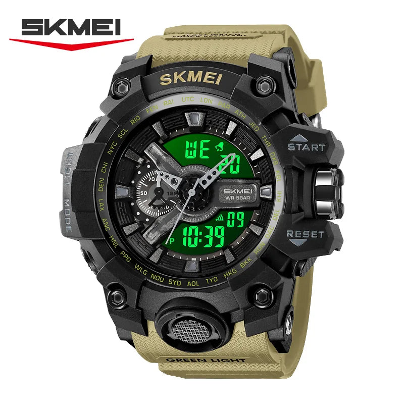 SKMEI  G Style Shock Waterproof Swimming Male Watch Sport Brand Electronic Watch Digital Couple Wristwatches