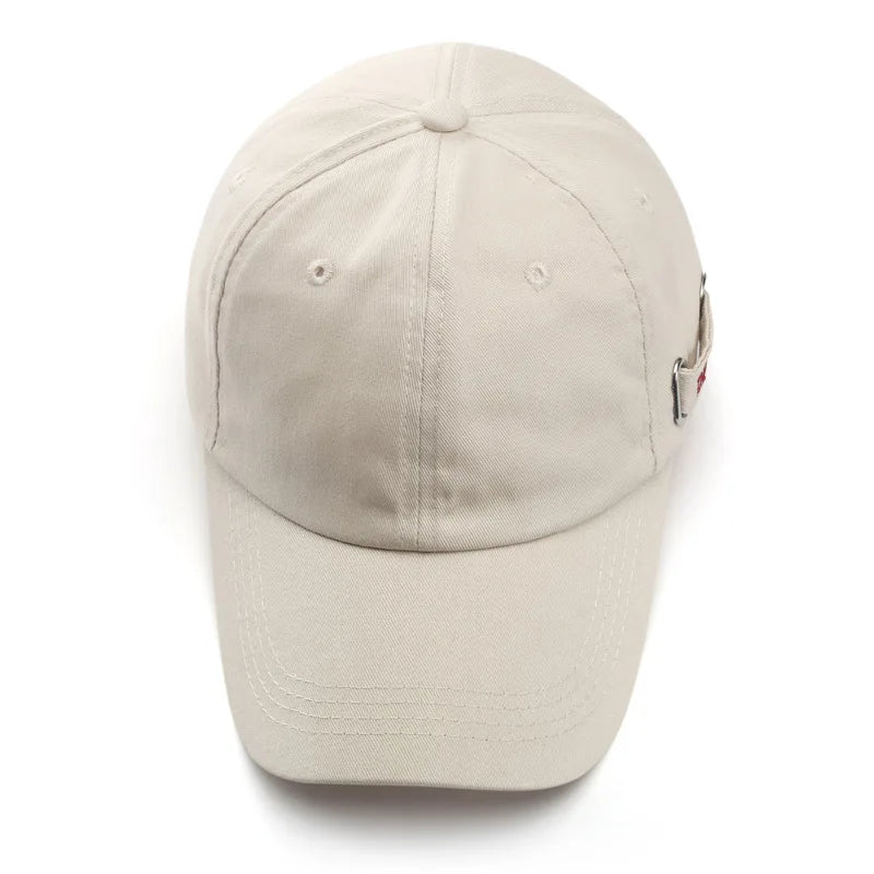 High Quality Korean Letters Versatile Casual Baseball Cap Summer Sunshade Trucker Hat for Men and Women