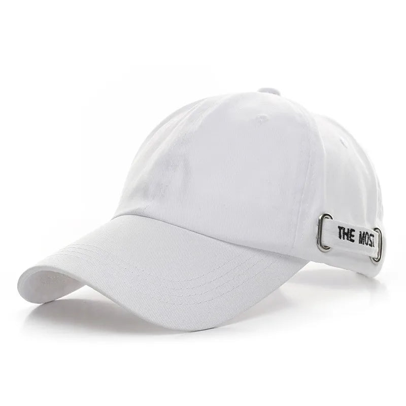 High Quality Korean Letters Versatile Casual Baseball Cap Summer Sunshade Trucker Hat for Men and Women