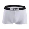 Minimum Quantity Men's Shorts White Adult Boxers Men's Logo Underwear