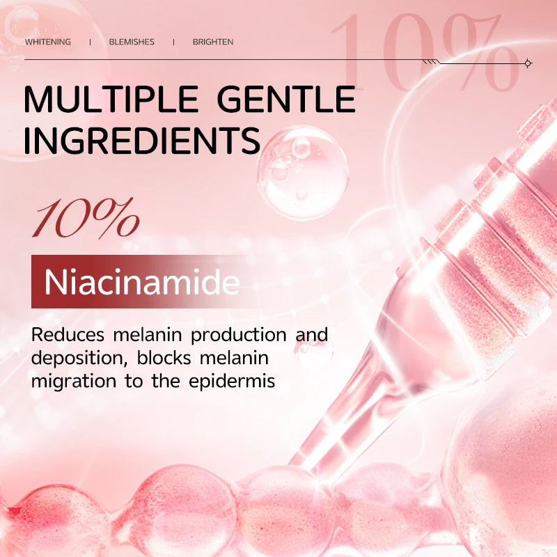 Korean OEM  Hyaluronic Acid Niacinamide 10% + TXA 4% Dark Spot Serum Hyperpigmentation Correcting Brightening Serum