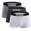 Minimum Quantity Men's Shorts White Adult Boxers Men's Logo Underwear