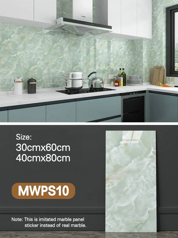 Modern High Glossy PVC Wall Panels Marble Look Eco-Friendly Non-Toxic Soundproof Geometric Waterproof Entertainment Living Room