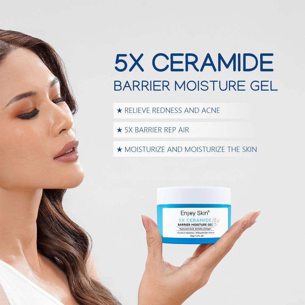 Natural Organic Face Care Moisturizing Repairing Rejuvenation Ceramide Hyaluronic Acid Face Cream Set