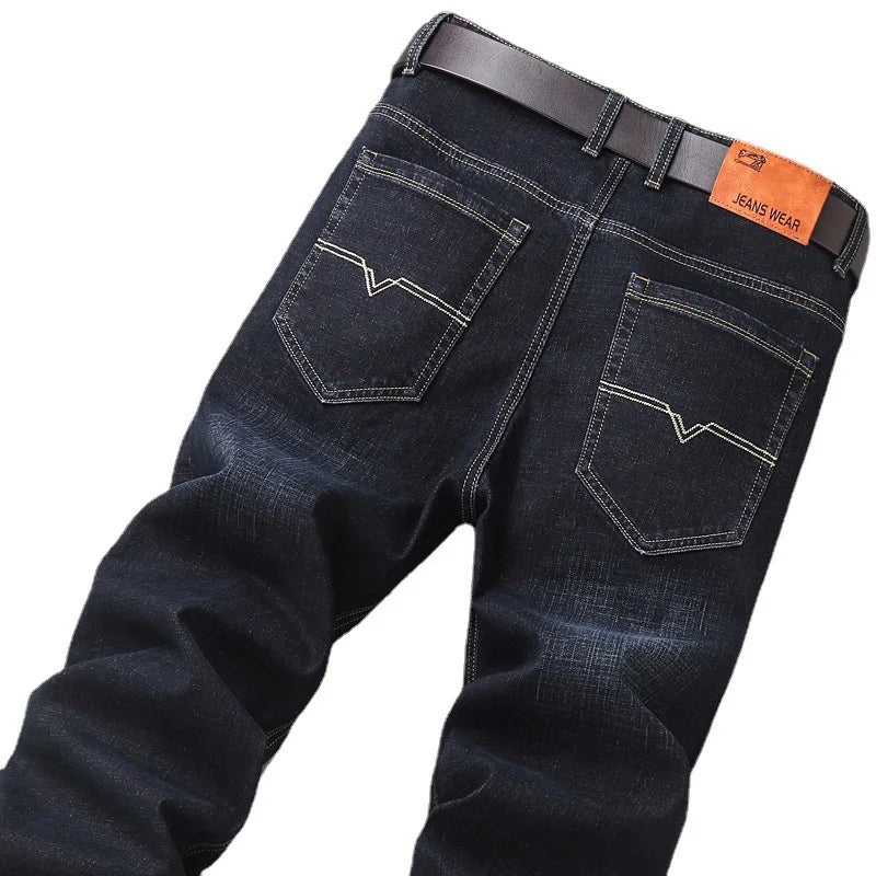 Jeans Factory Direct Sales Summer and Autumn New Slim Straight Boys Trousers Casual Breathable Wear Men's Pants Denim Jeans