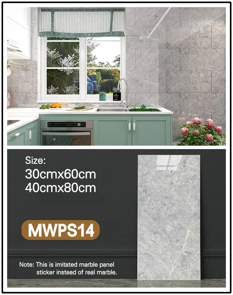 Modern High Glossy PVC Wall Panels Marble Look Eco-Friendly Non-Toxic Soundproof Geometric Waterproof Entertainment Living Room