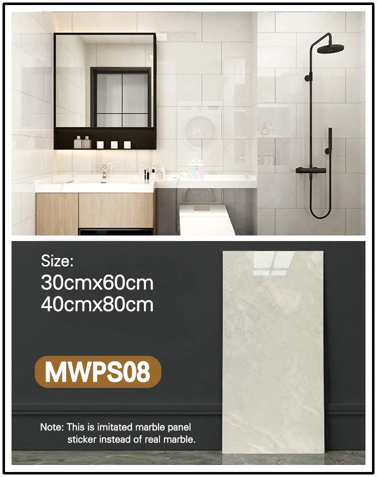 Modern High Glossy PVC Wall Panels Marble Look Eco-Friendly Non-Toxic Soundproof Geometric Waterproof Entertainment Living Room