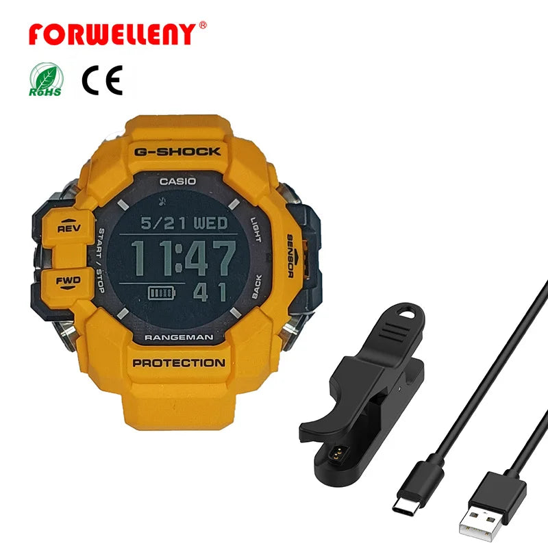 Forwelleny New Product CasioH2000 USB Replace Charger Smart Watch Charger Adapter for G-S HOCK GBD-H2000