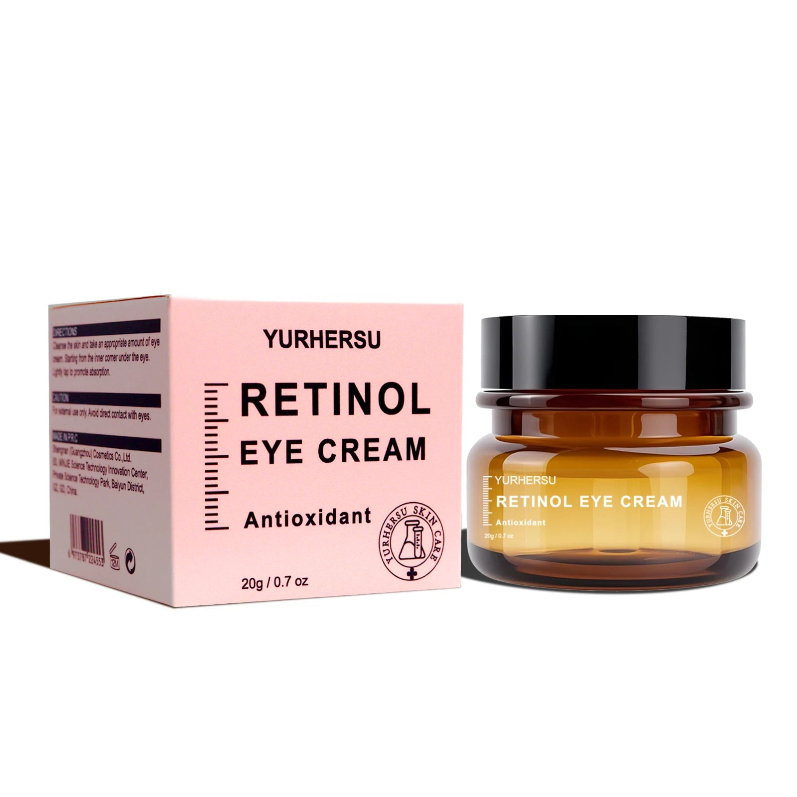 Retinol Skincare Set Anti-Aging Kit with Cream Serum Eye Cream Anti-Wrinkle Cleanser Serum Moisturizer