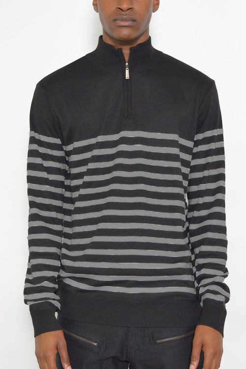 Quarter Zip Up Sweater NR2007