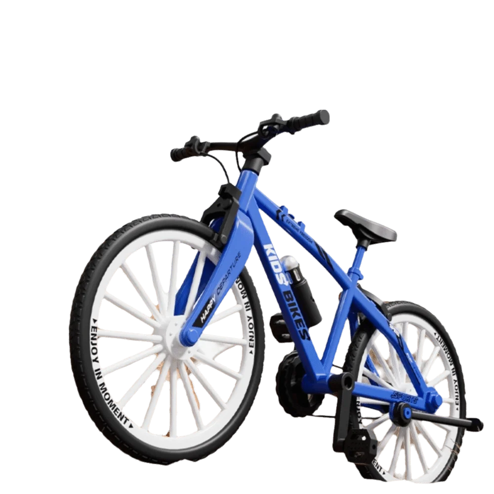 Simulation Mountain Bike Model Home Decor 1：10 Scale Off-Road Racing Bicycle Plastic Material Alloy Bicycle Toy Collection