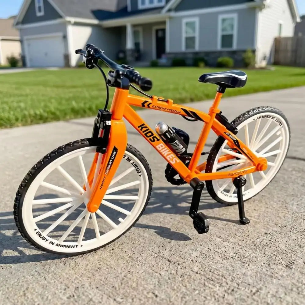 Simulation Mountain Bike Model Home Decor 1：10 Scale Off-Road Racing Bicycle Plastic Material Alloy Bicycle Toy Collection